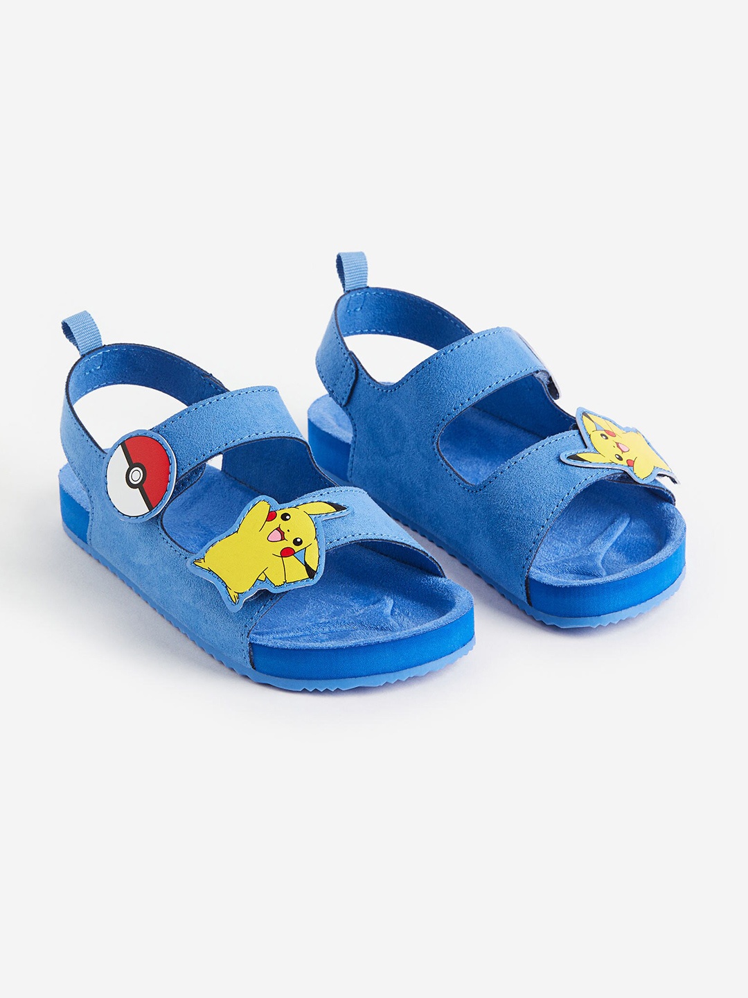 

H&M Girls Pikachu Motif-Detail Flats, Blue