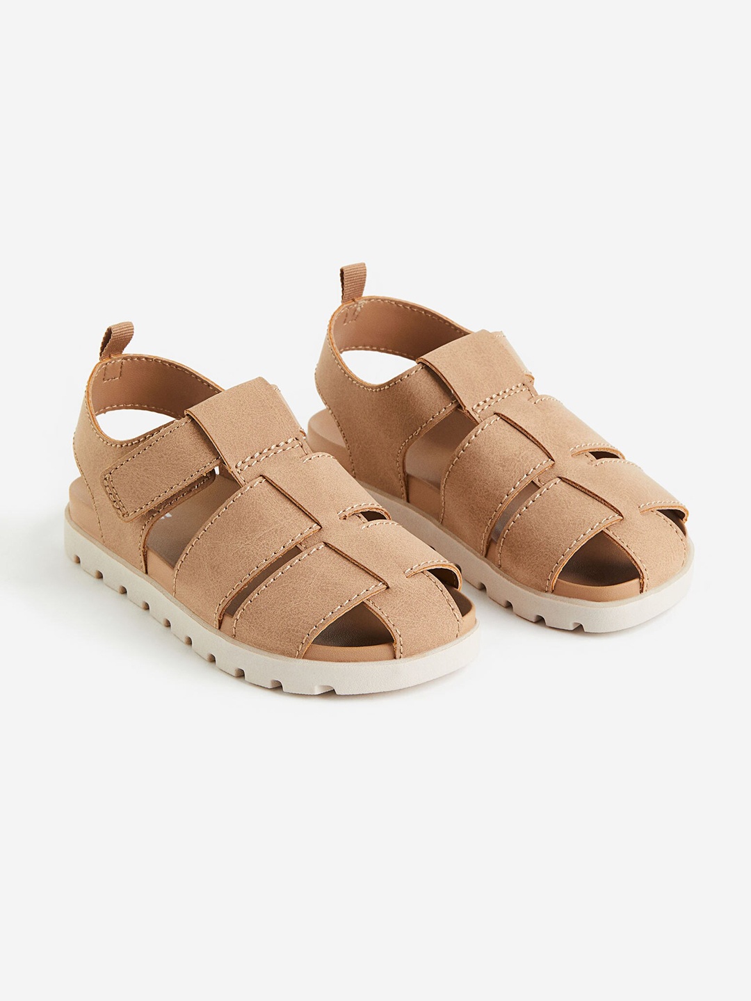 

H&M Boys Strappy Sandals, Beige