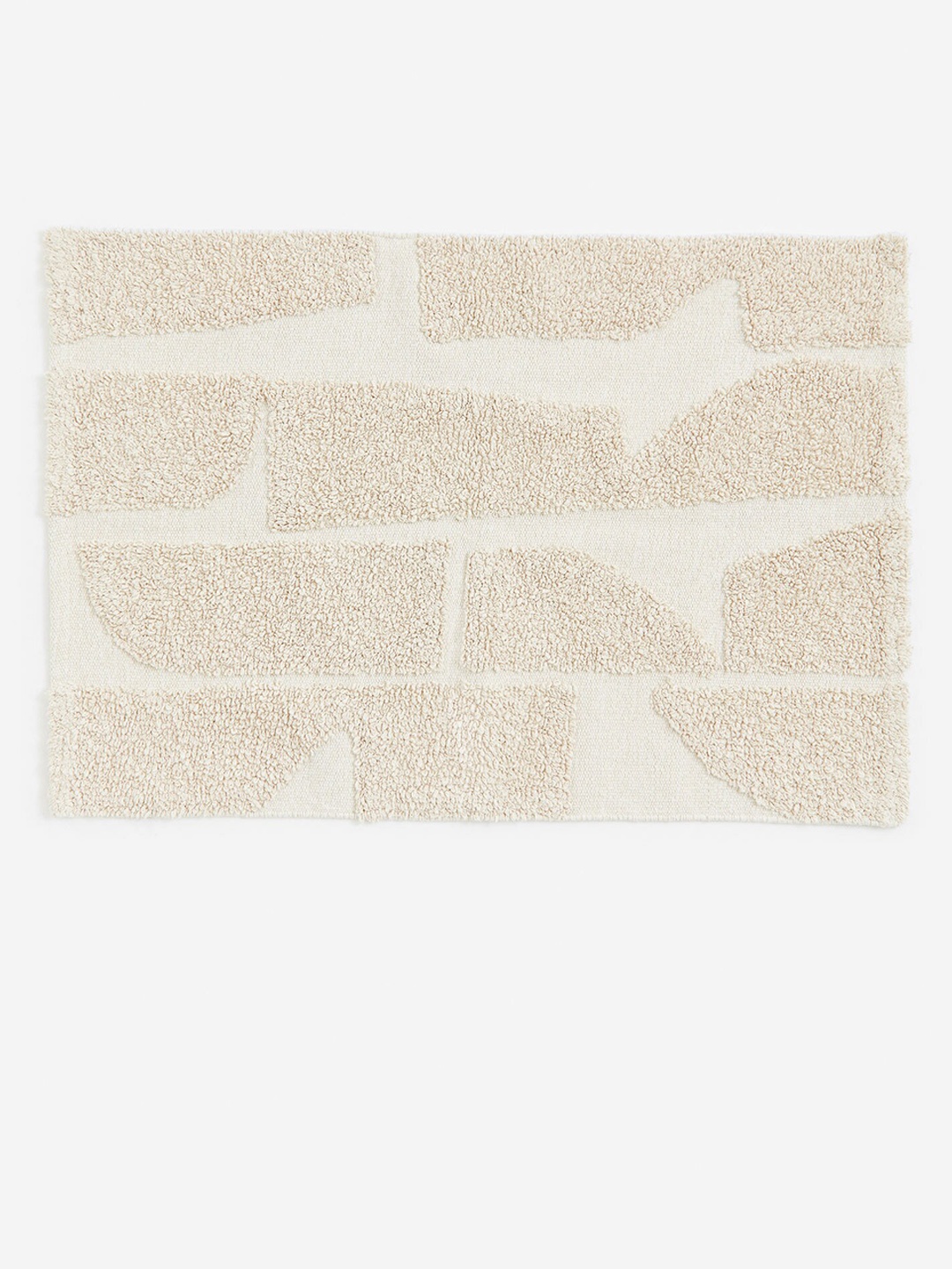 

H&M Beige Tufted Bath Mat