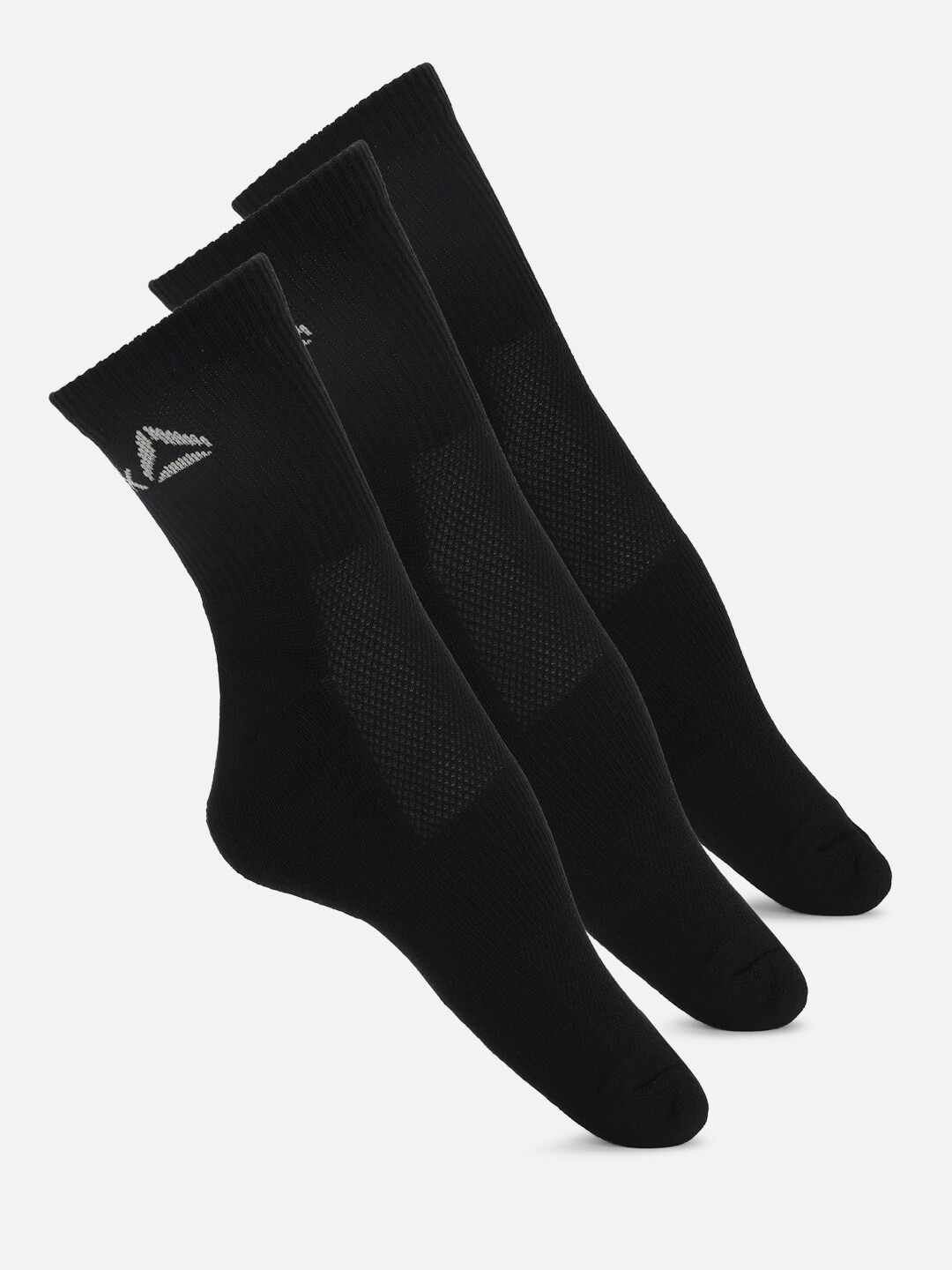 

Reebok Men Pack Of 3 Above Ankle-Length Socks, Black