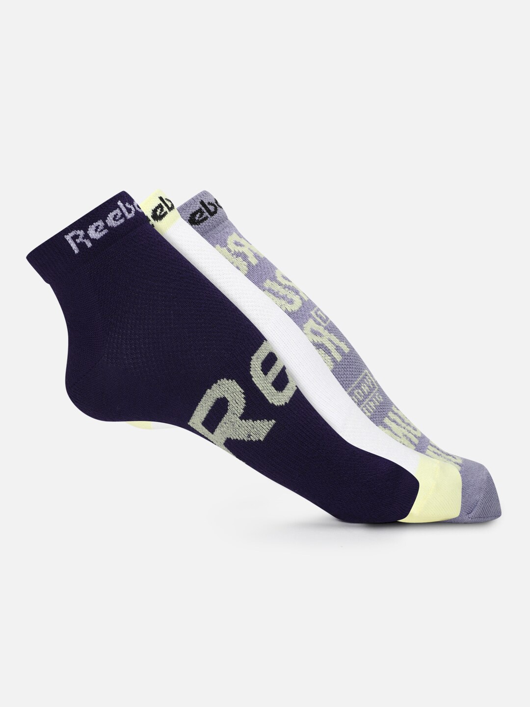 

Reebok Women Pack Of 3 Ankle-Length Socks, Black