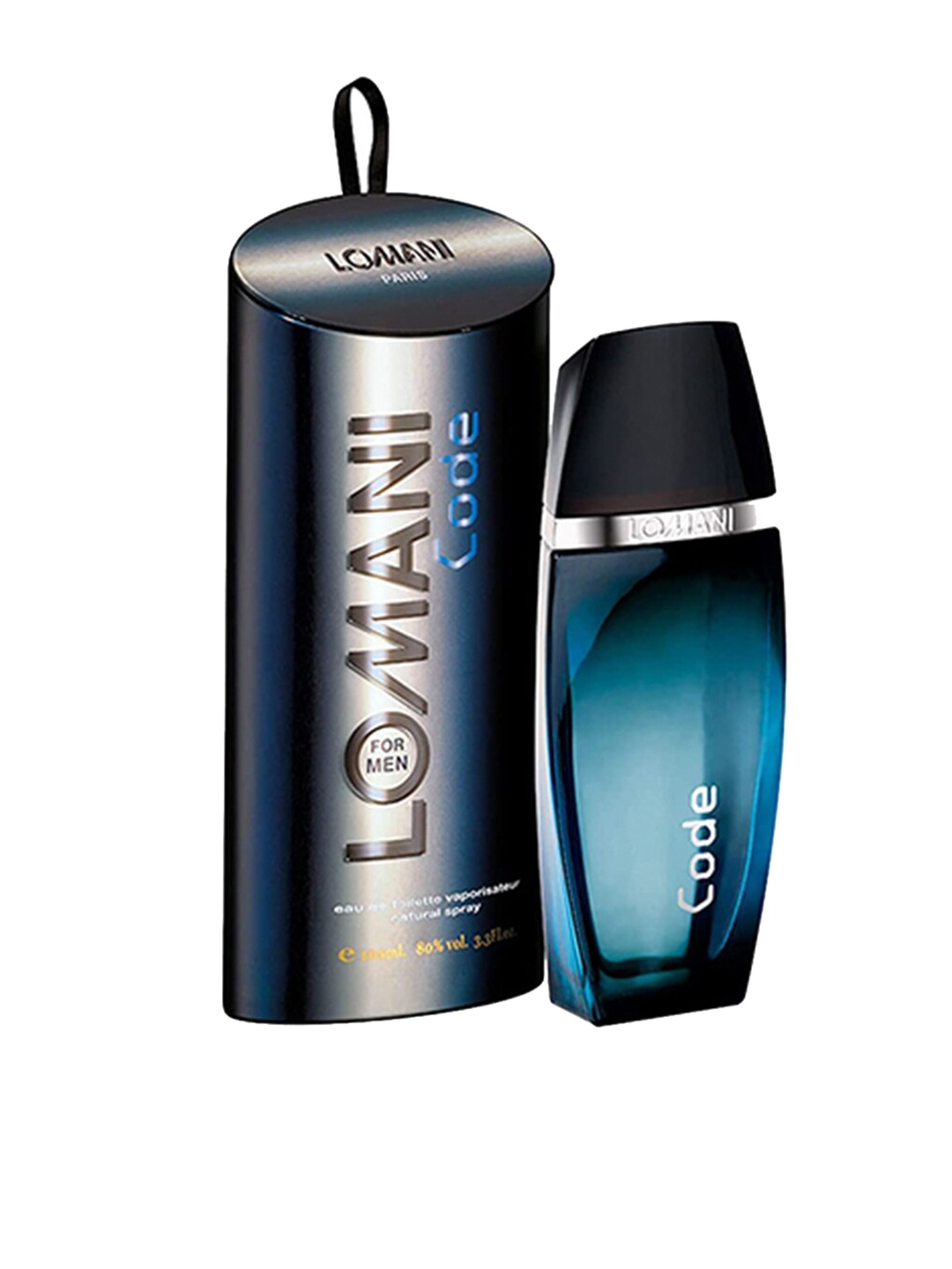 

Lomani Men Code Long Lasting & Imported Eau De Toilette - 100ml, Blue