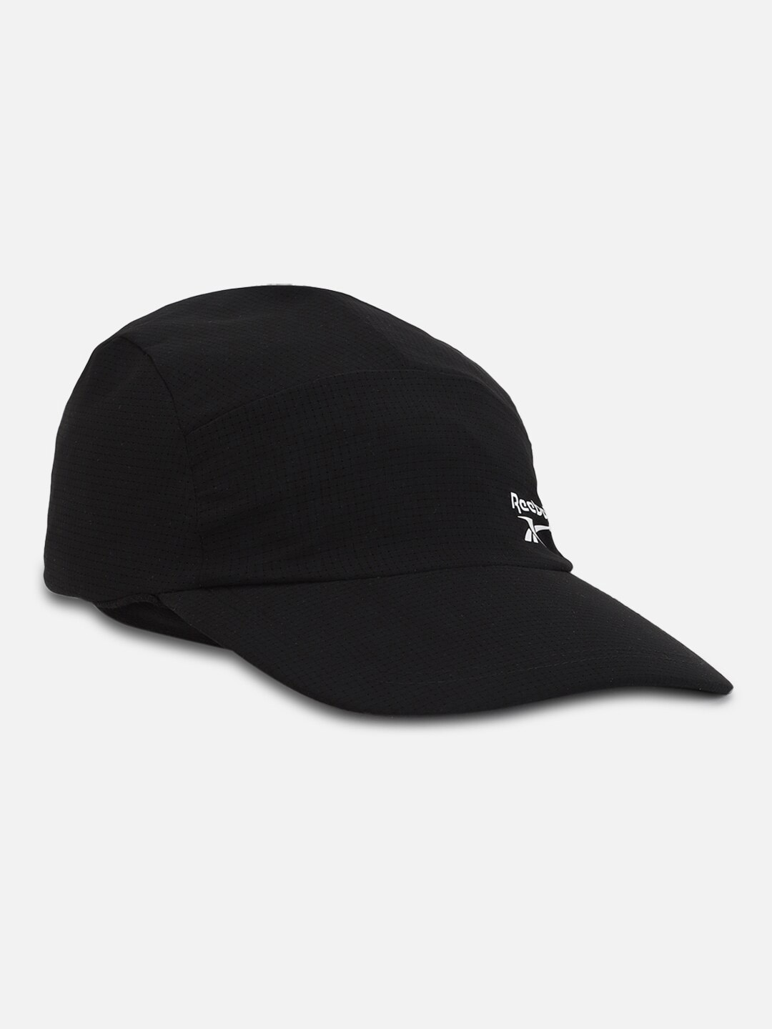 

Reebok Men Brand Logo Printed Basketball Cap, Black