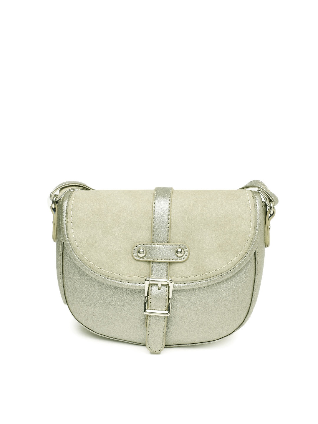 

DressBerry Metallic Solid Sling Bag