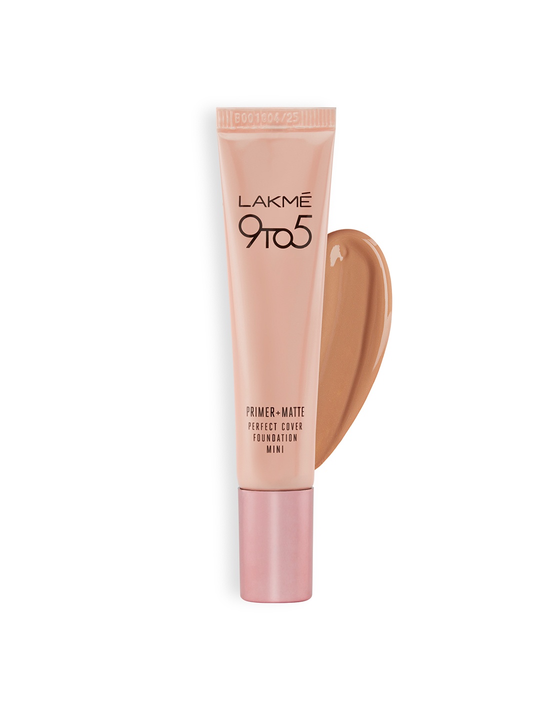 

Lakme 9To5 Primer+Matte Perfect Cover Long-Lasting Mini Foundation 15ml-Cool Rose C140, Nude