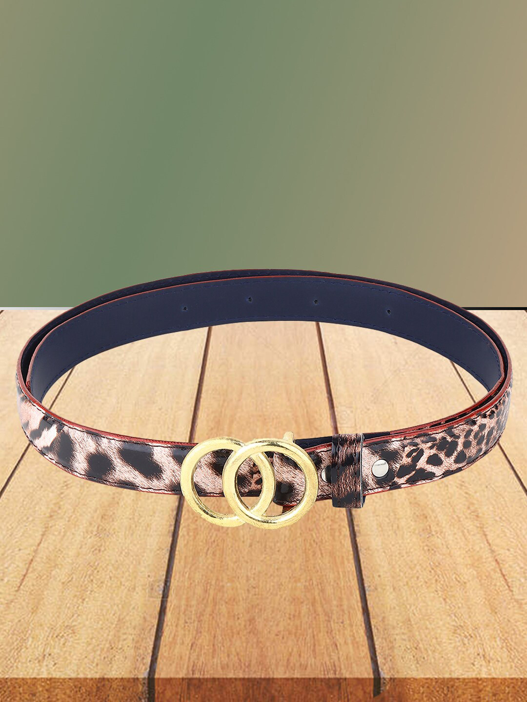 

DressBerry Women Animal Printed Casual Belt, Black