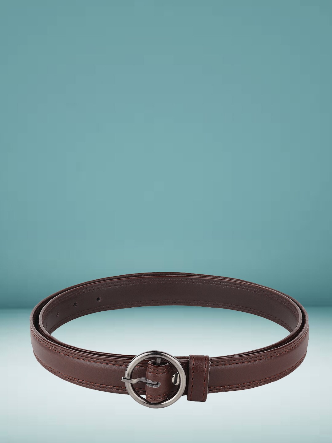

DressBerry Women Synthetic Leather Casual Belt, Brown