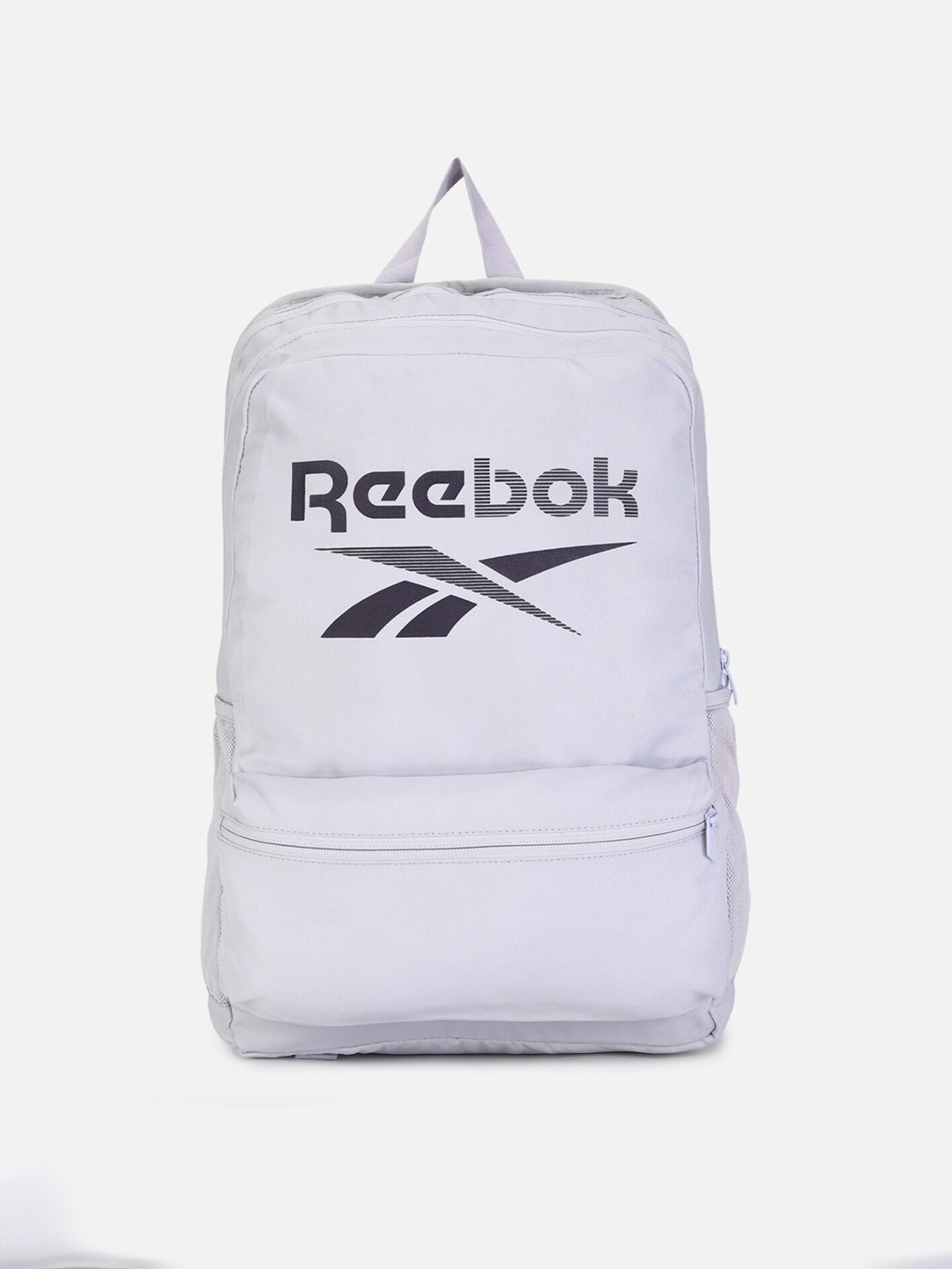 

Reebok Men TE M Brand Logo Printed Backpacks, Grey