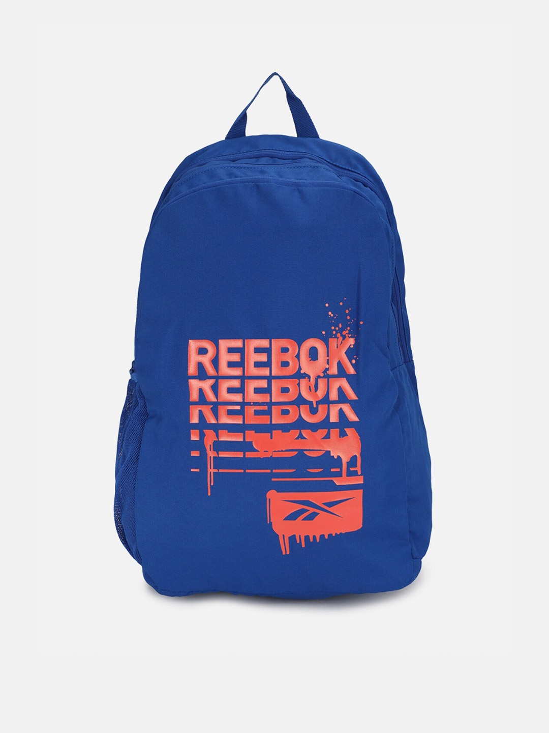 

Reebok U Found BP Brand Logo Printed Backpack, Blue