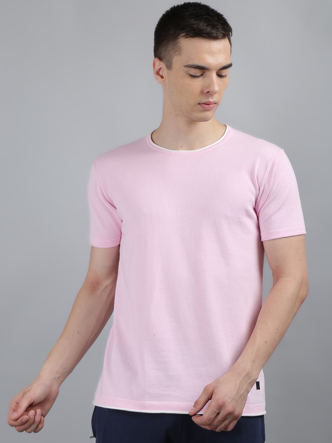 

TIM PARIS Pure Cotton T-shirt, Pink