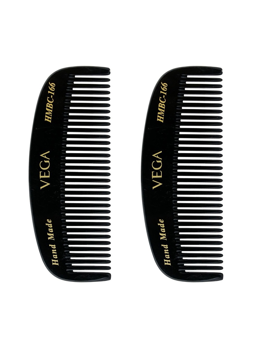 

VEGA Men Set of 2 Beard Comb - Black - VC2HMBC-166