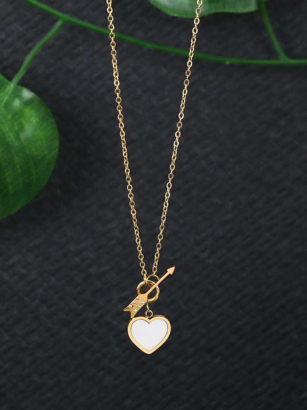 

Adwitiya Collection Gold-Plated Chain