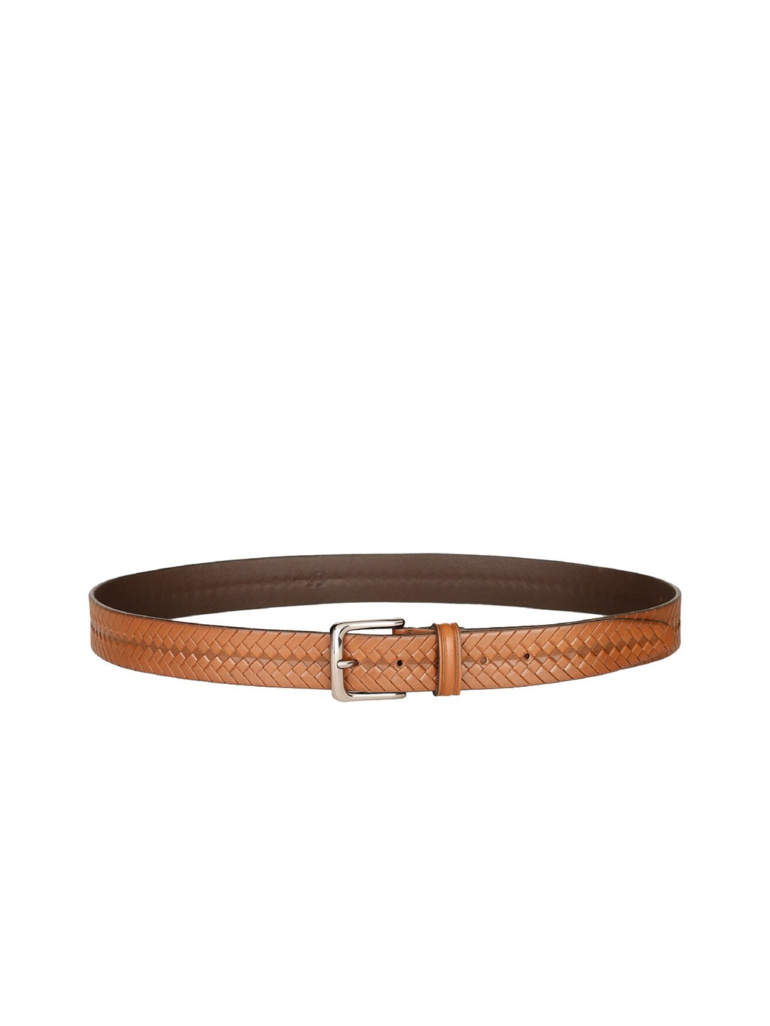 

North Star Men Textured Casual Belt, Tan