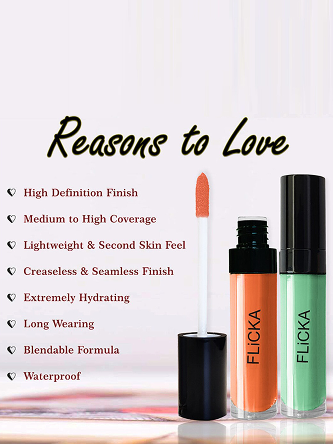 

FLiCKA Cover Story Color Corrector For Dark Circles & Acne - Orange - 8.5g