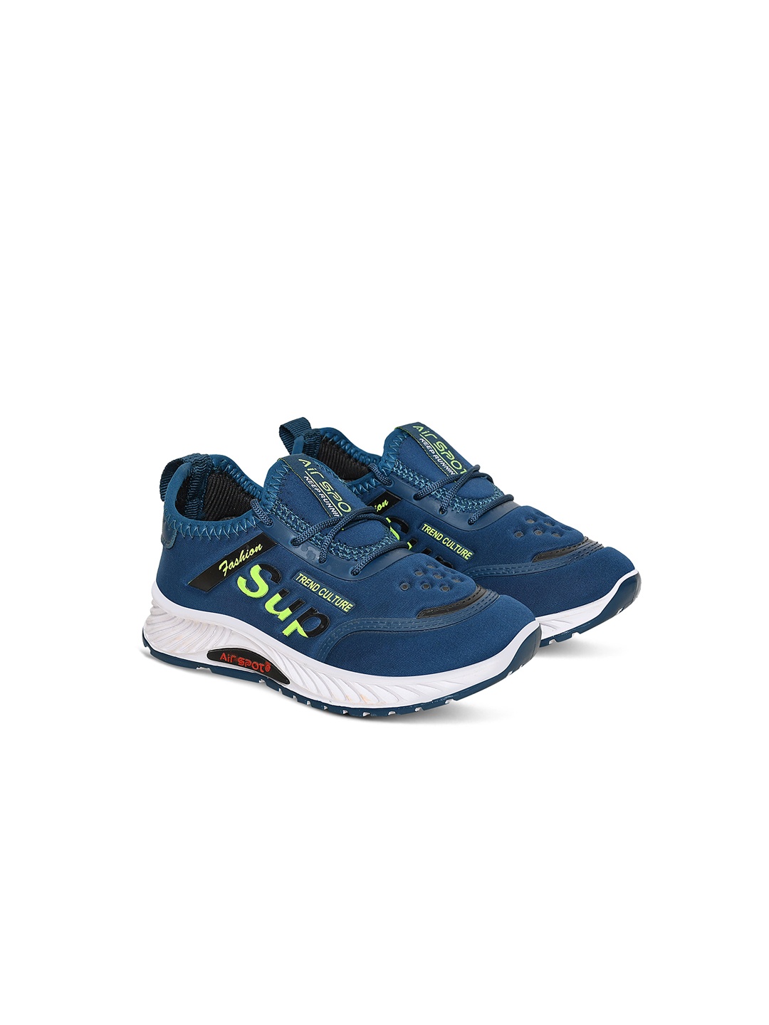 

Airspot Kids Printed Lightweight Sneakers, Teal