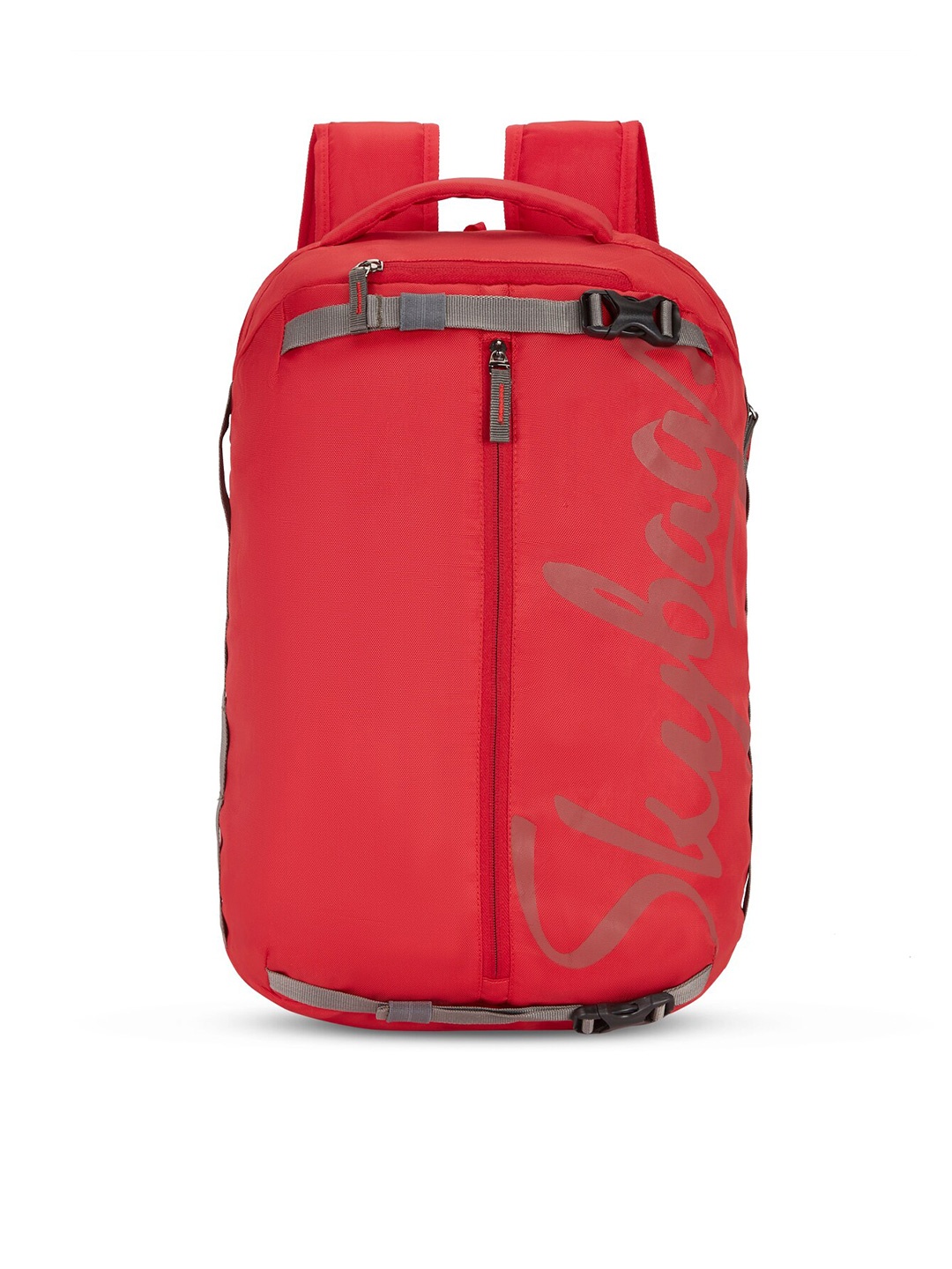 

Skybags Unisex Typography Printed Backpack, Red