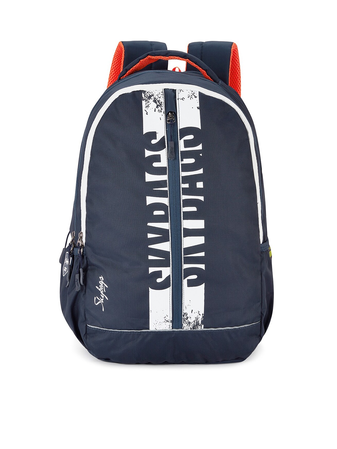 

Skybags Unisex Brand Logo Backpack, Navy blue
