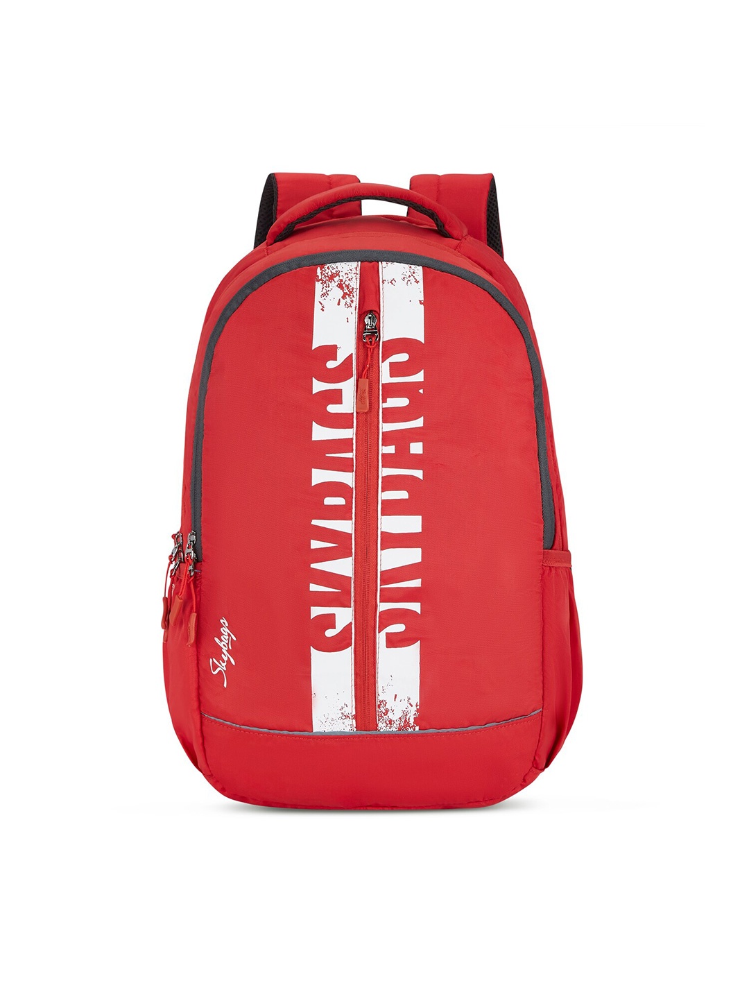 

Skybags Typography Printed Rain Cover Backpack Up to 16 inch Laptop Size, Red