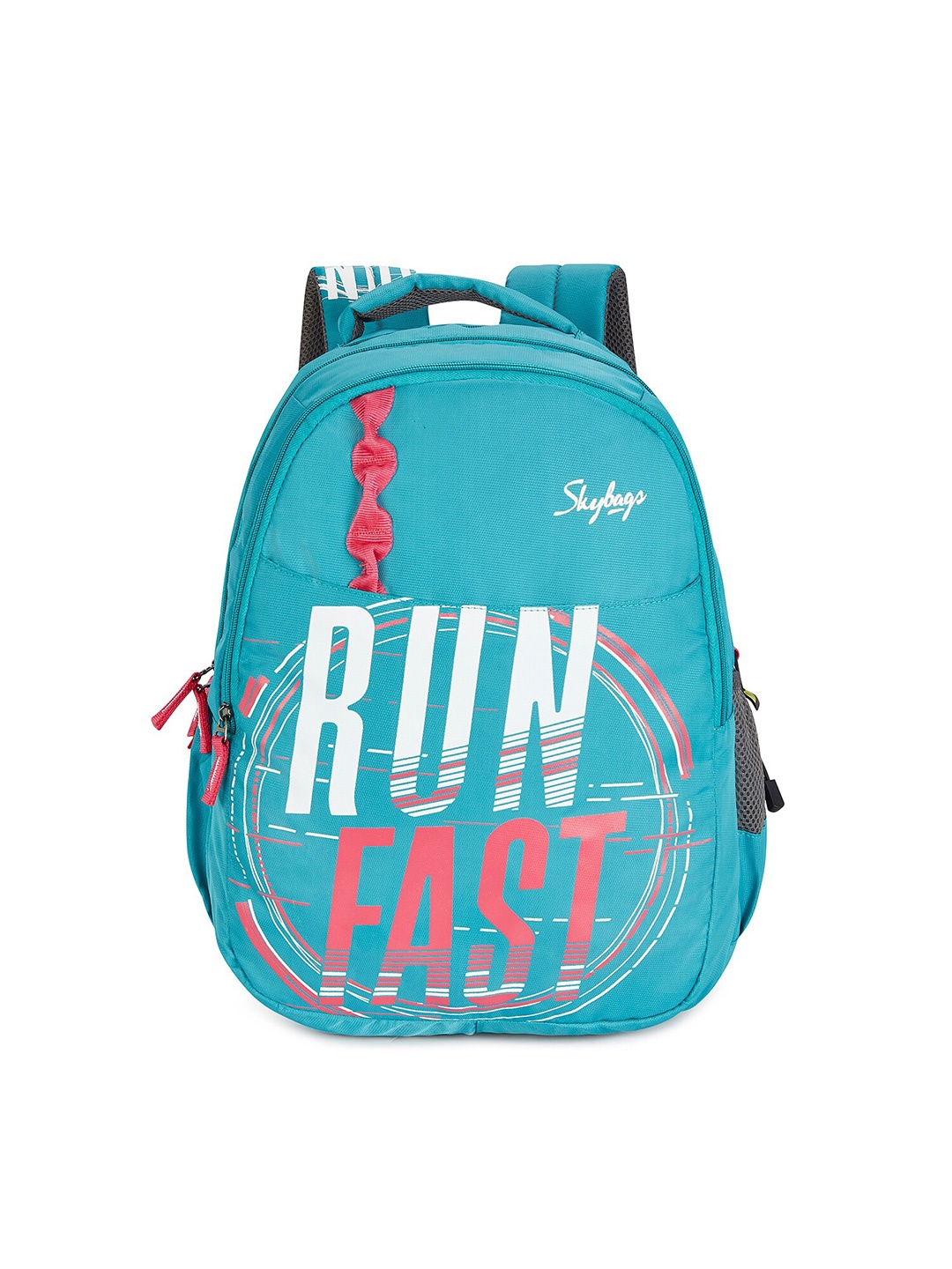 

Skybags Typography Printed School Backpack, Teal