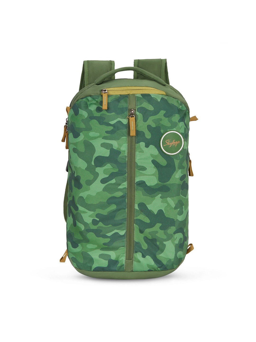 

Skybags Unisex Camouflage Printed Padded 16 Inch Laptop Backpack, Green