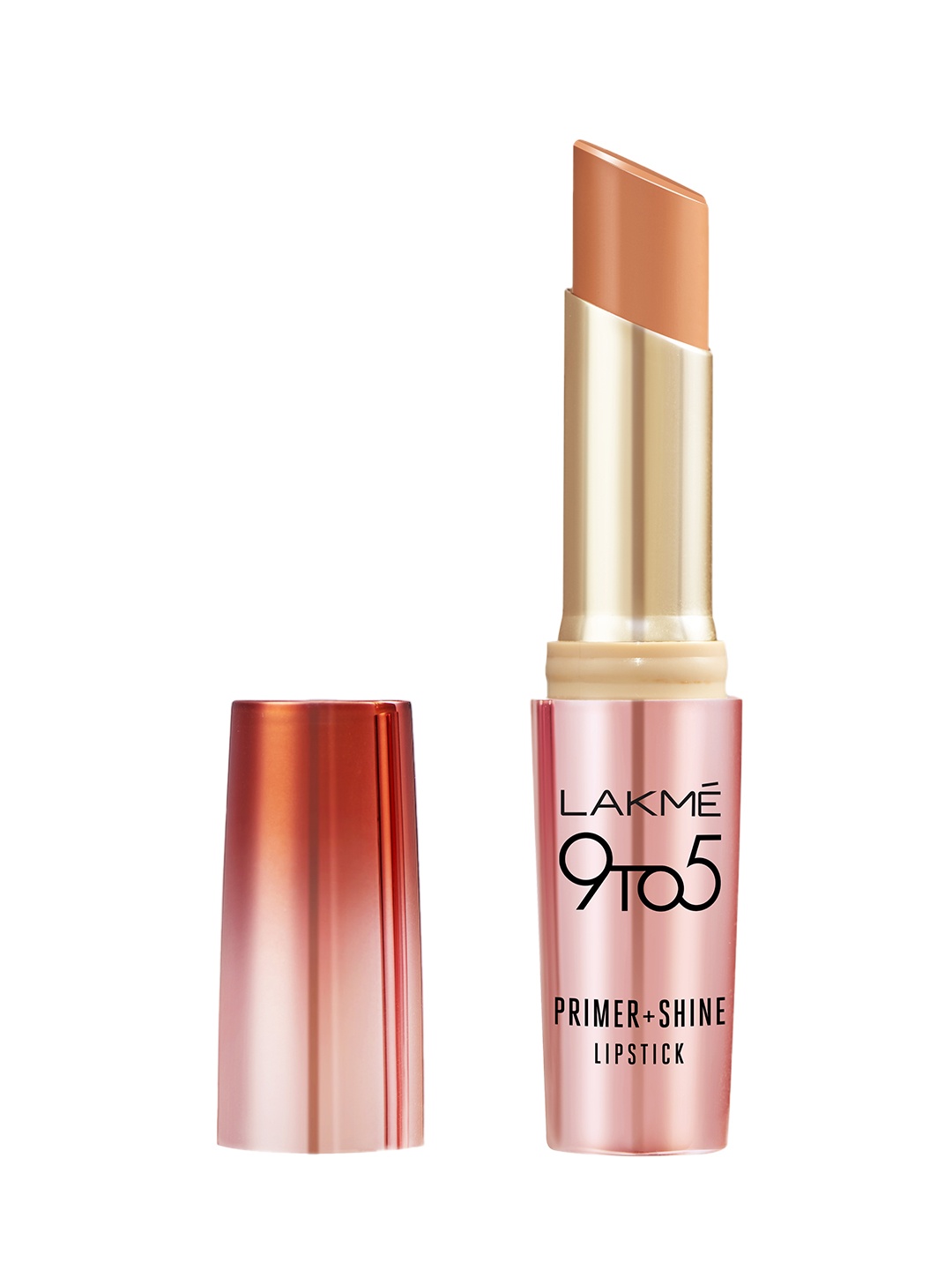 

Lakme 9 to 5 Primer+Shine Lipstick for Instant Shine 3.6 g - Lush Nude