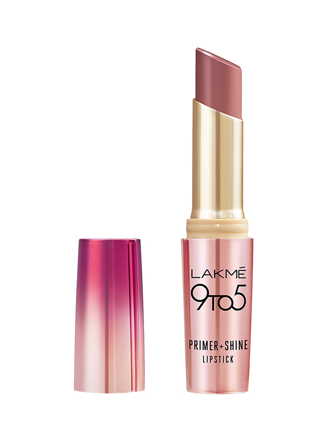 

Lakme 9 to 5 Primer+Shine Lipstick for Instant Shine 3.6 g - Blush Mauve
