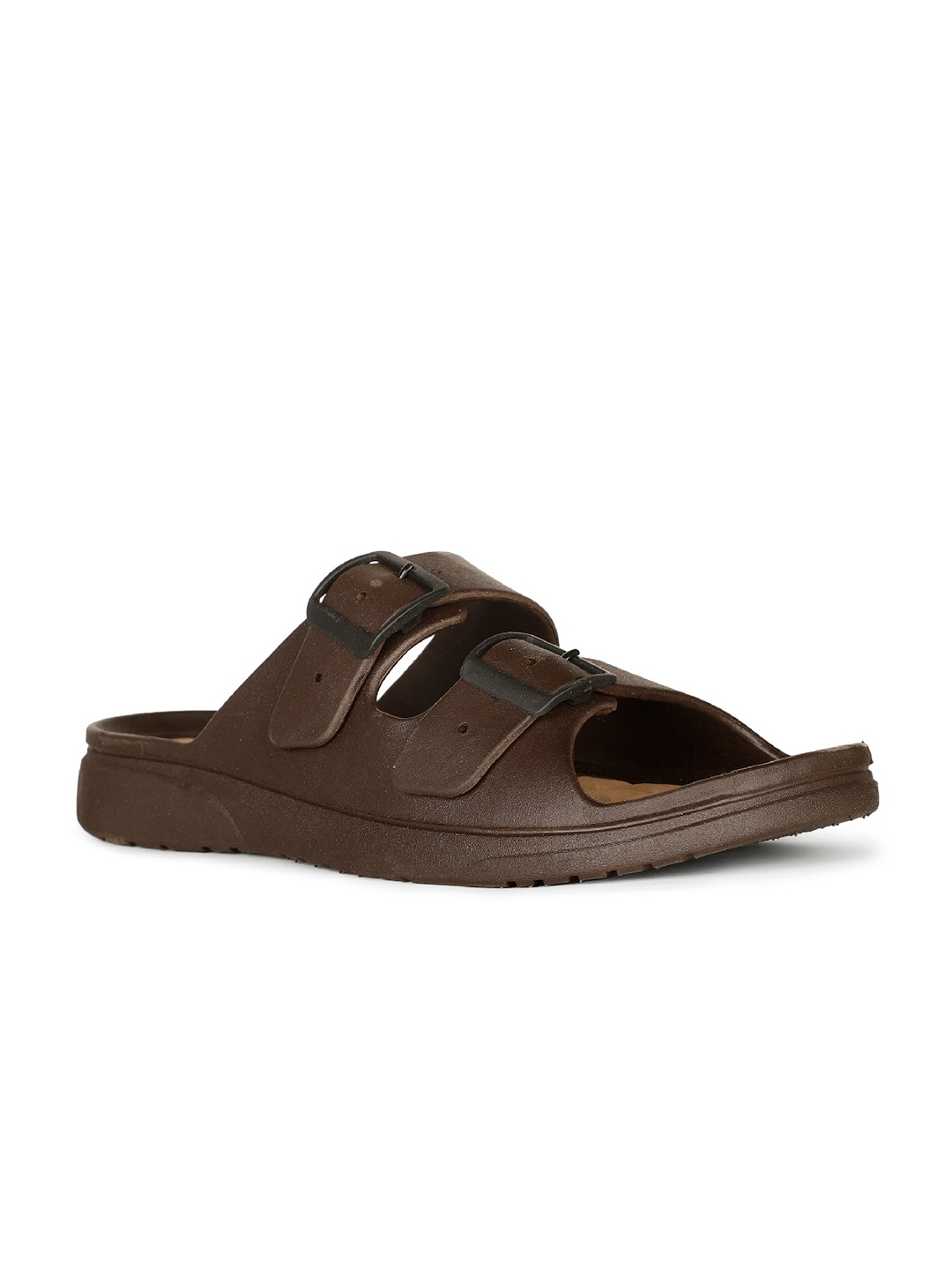 

Bata Men Buckled Comfort Sandals, Brown