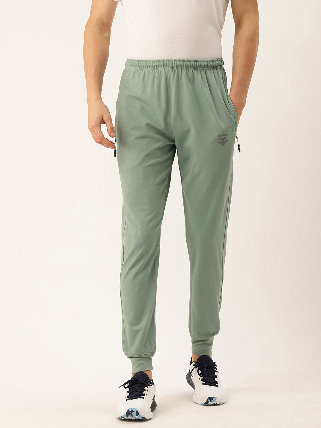 

Sports52 wear Men Slim Fit Training or Gym Joggers, Green