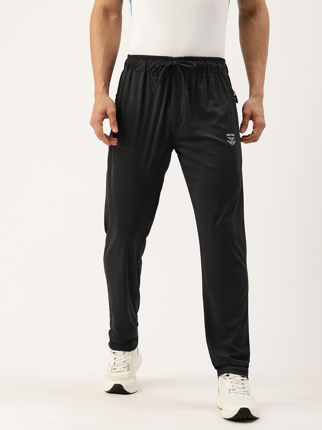 

Sports52 wear Men Slim Fit Training or Gym Track Pants, Black