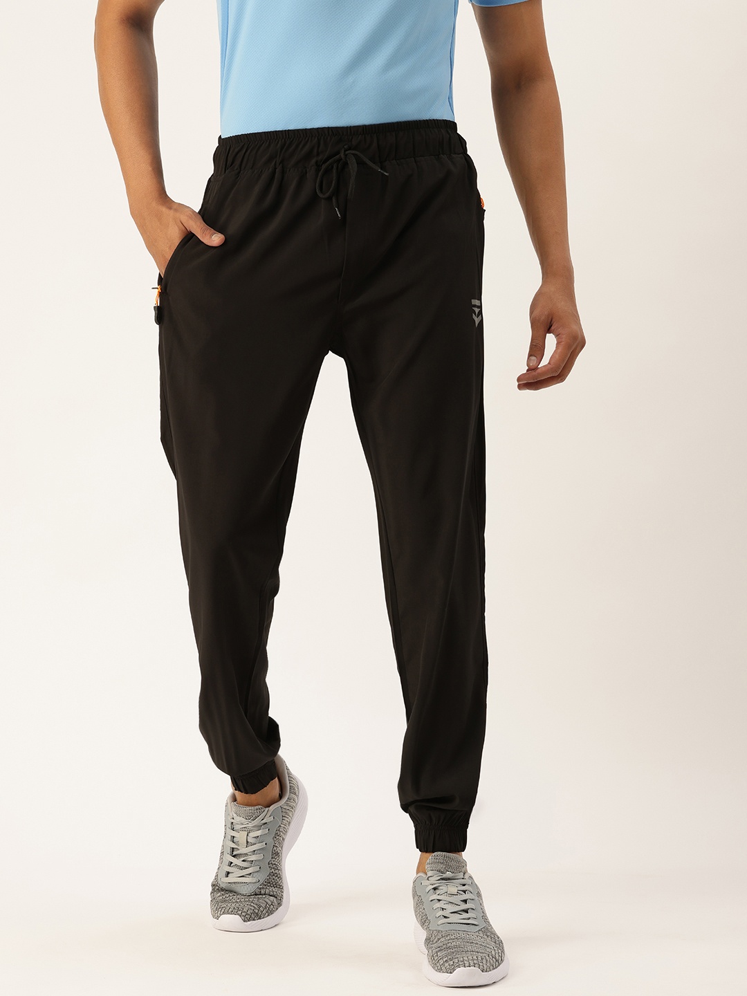 

Sports52 wear Men Slim Fit Training Or Gym Joggers Track Pants, Black