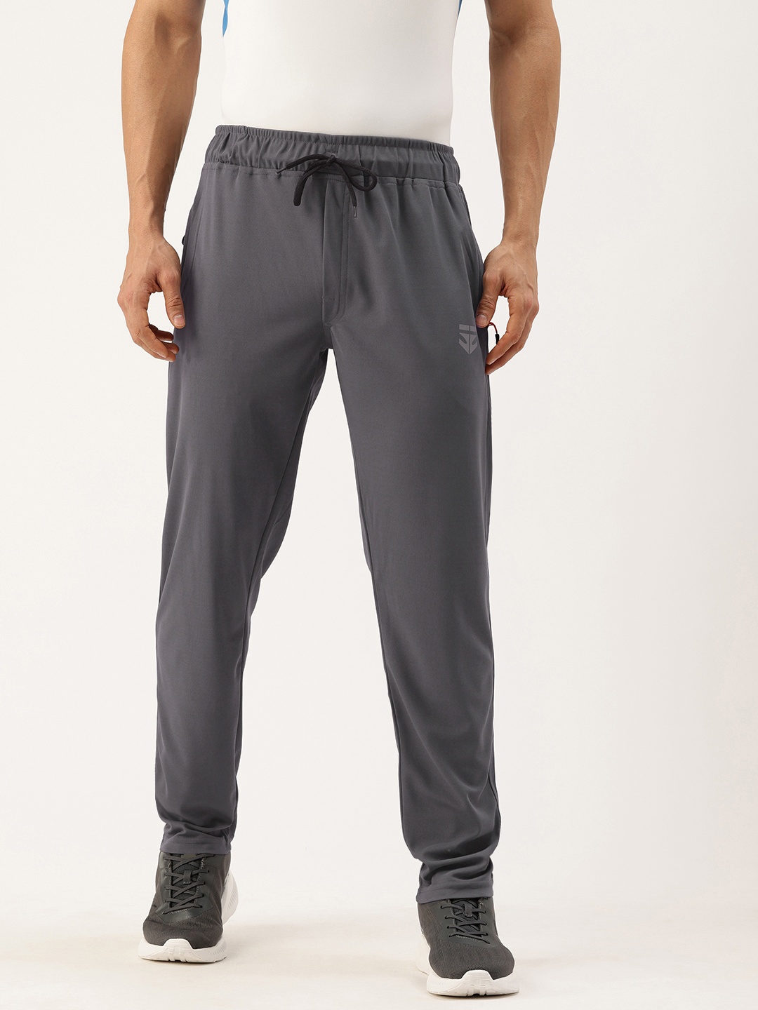 

Sports52 wear Men Slim Fit Training or Gym Track Pants, Grey