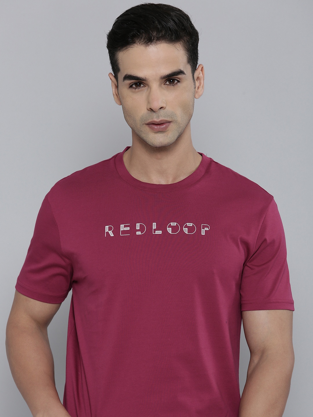 

Levis Typography Printed Pure Cotton T-shirt, Maroon