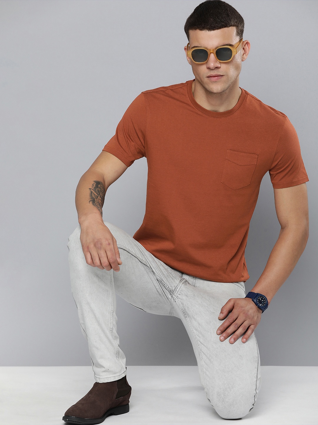 

Levis Pure Cotton T-shirt, Brown
