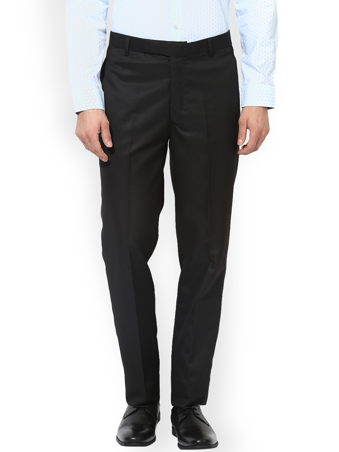 

Hangup Men Black Formal Trousers