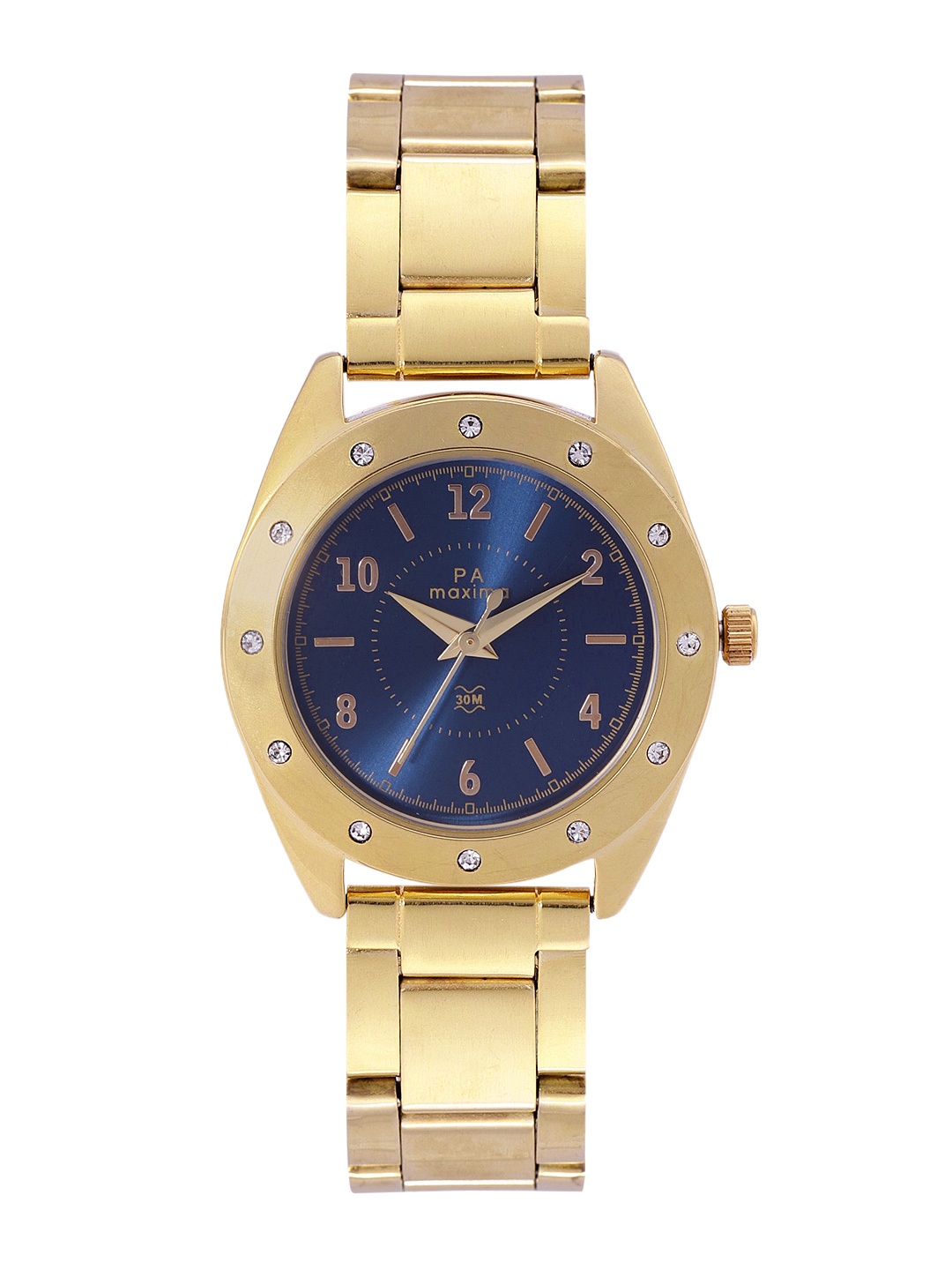 

maxima Women Bracelet Style Straps Analogue Watch 52762CMLY, Blue