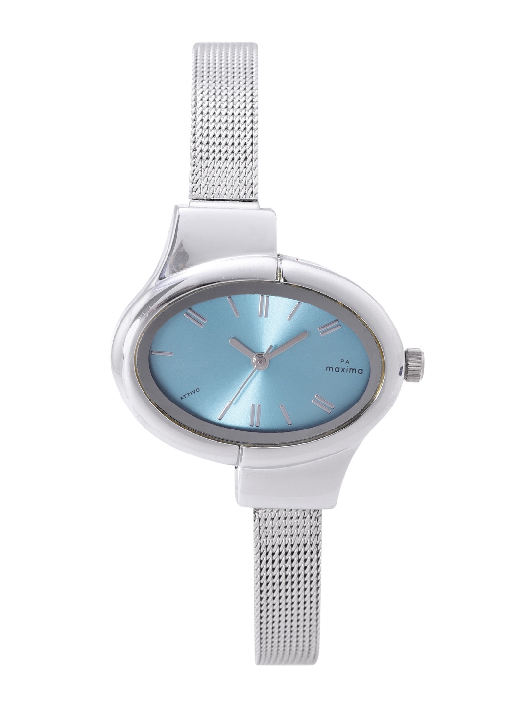 

maxima Women Bracelet Style Straps Analogue Watch 58734CMLI, Turquoise blue