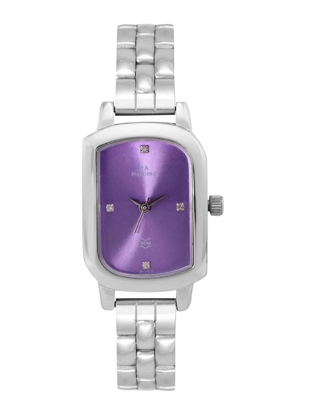 

maxima Women Bracelet Style Straps Analogue Watch 40497CMLI, Purple
