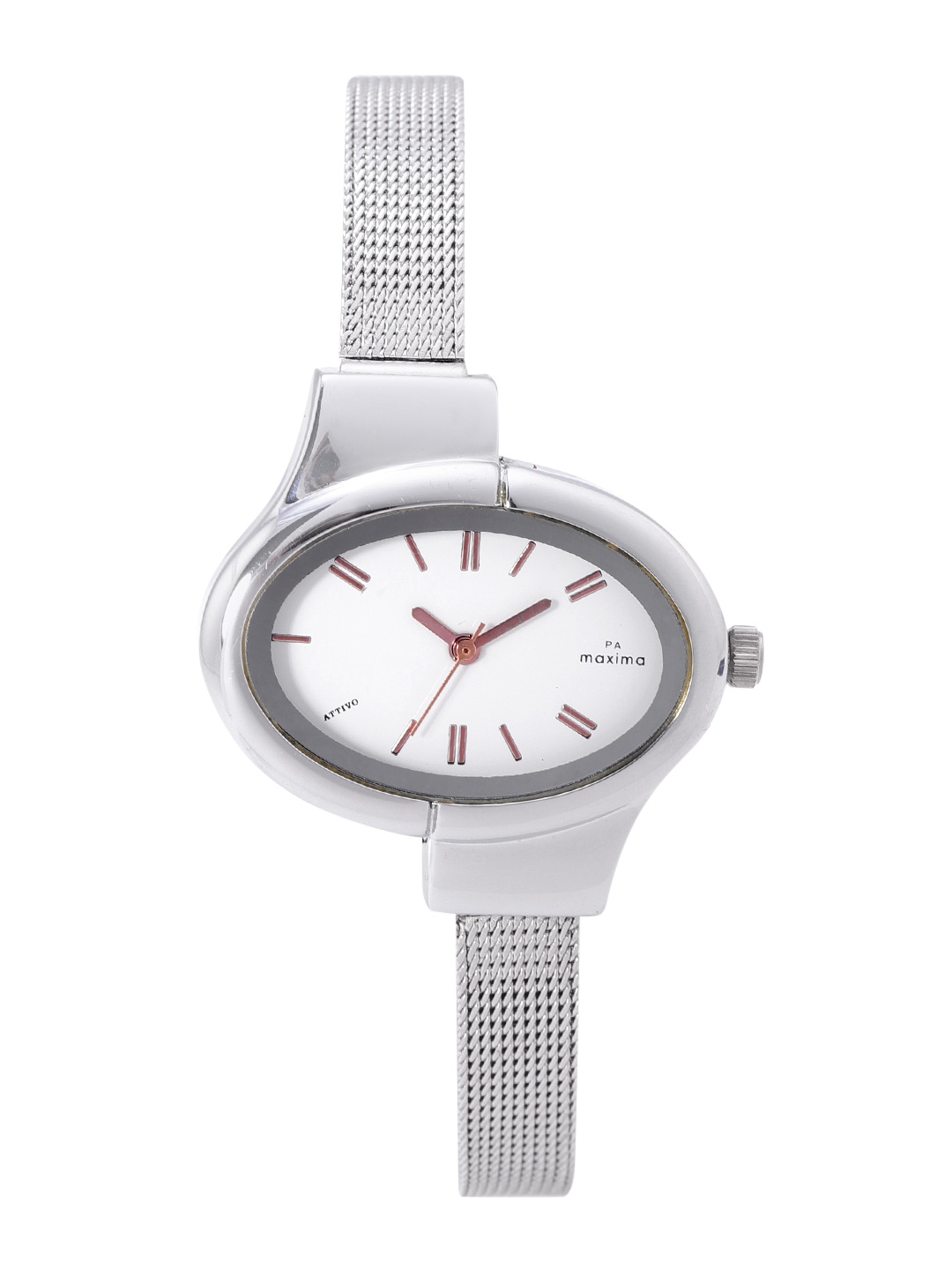 

maxima Women Bracelet Style Straps Analogue Watch 58733CMLI, White