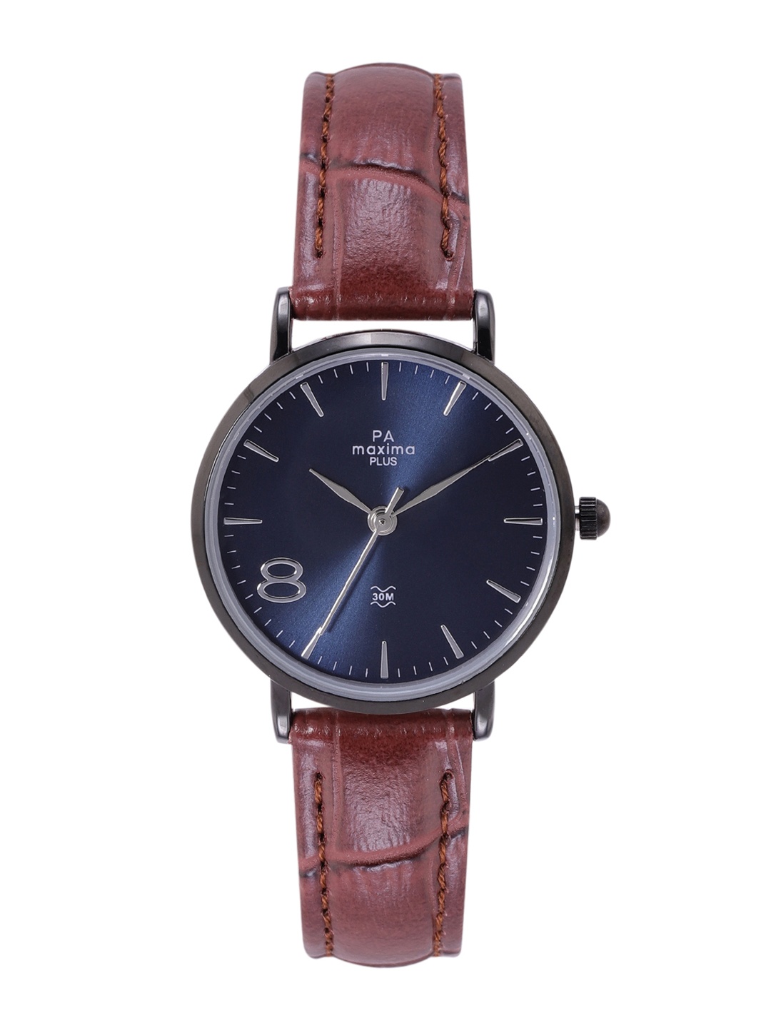 

maxima Women Regular Straps Analogue Watch 55101LALB, Blue