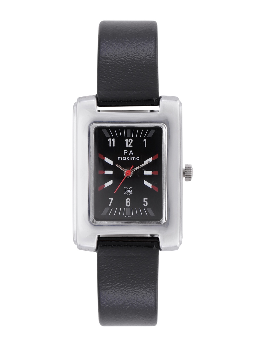 

maxima Women Attivo Analogue Watch T-55421LMLI, Black