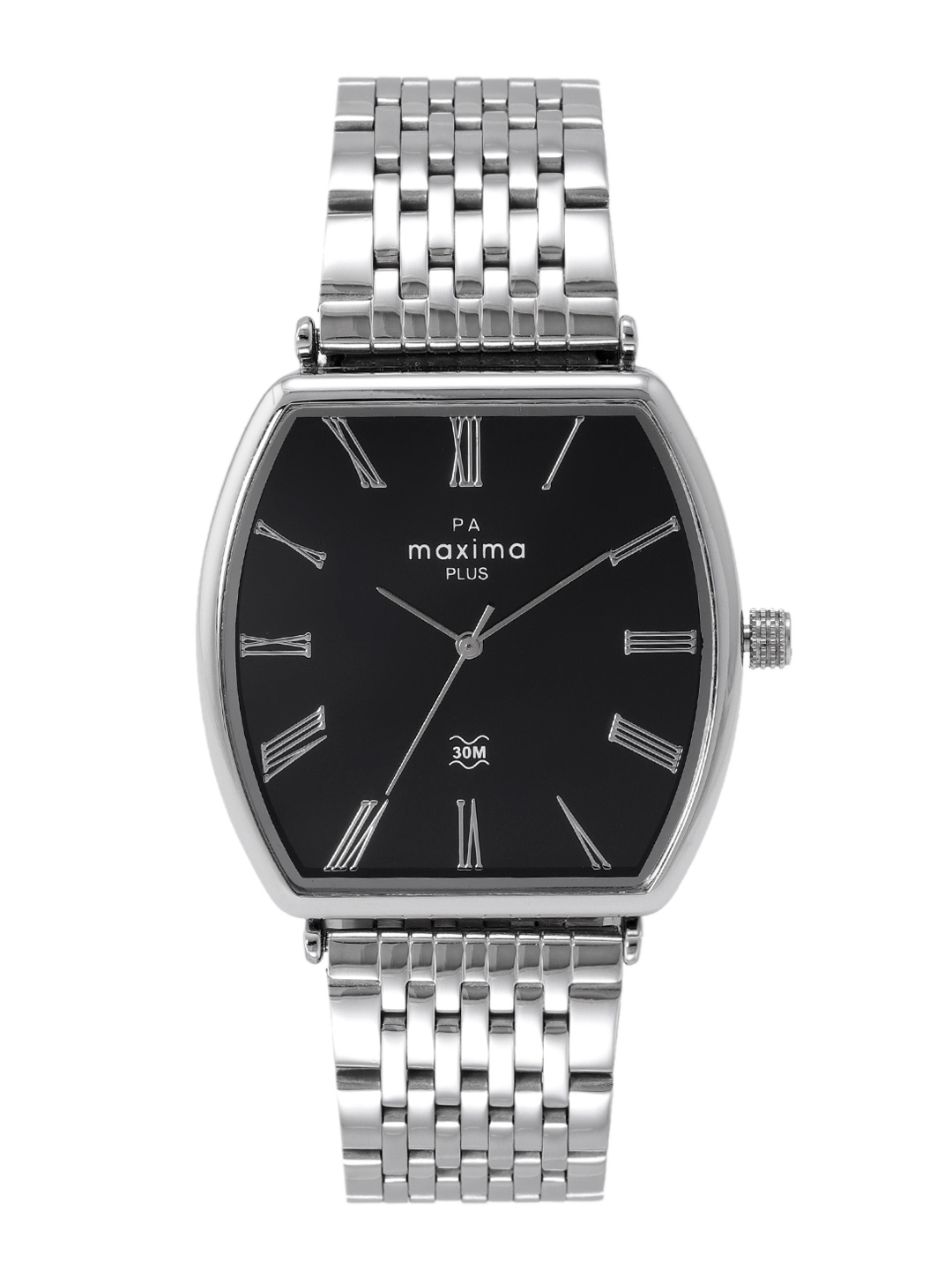 

maxima Men Bracelet Style Straps Analogue Watch 62681CMGI, Black