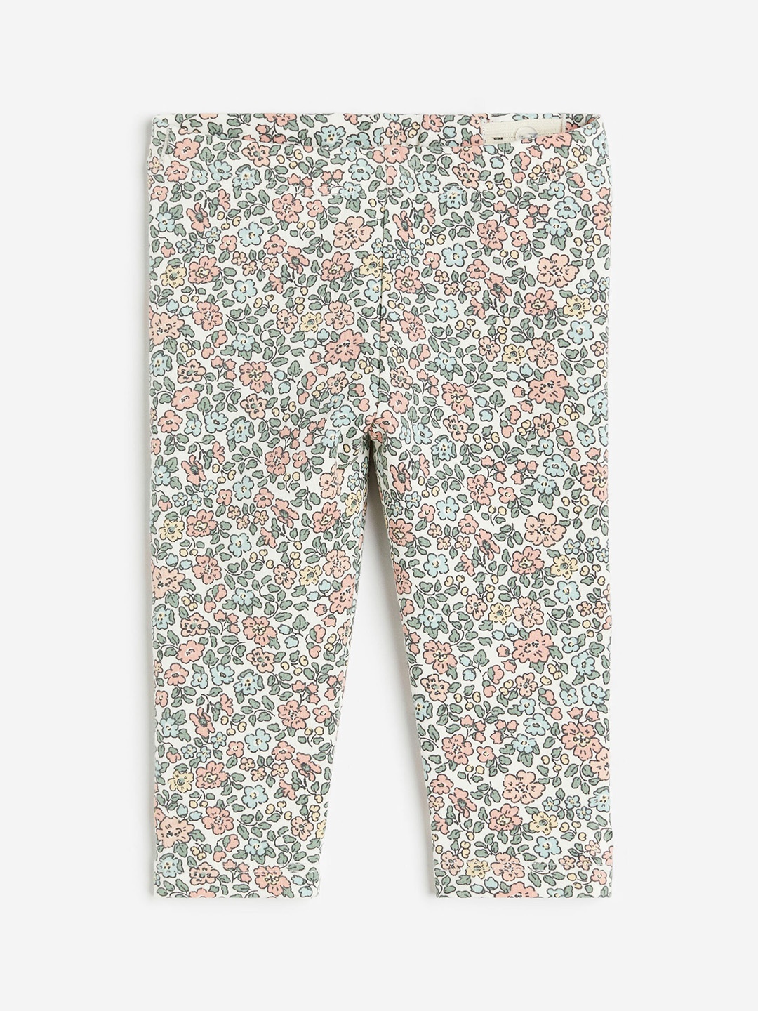 

H&M Infant Girls Brushed-Inside Leggings, Pink