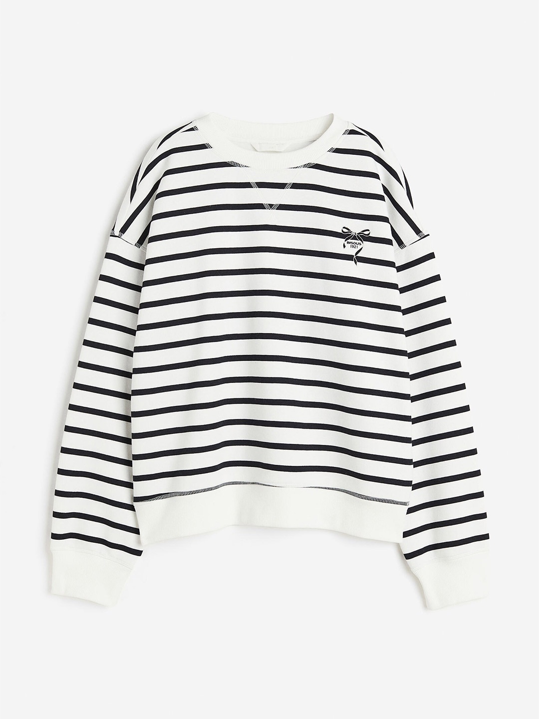 

H&M Women Sweatshirt, White