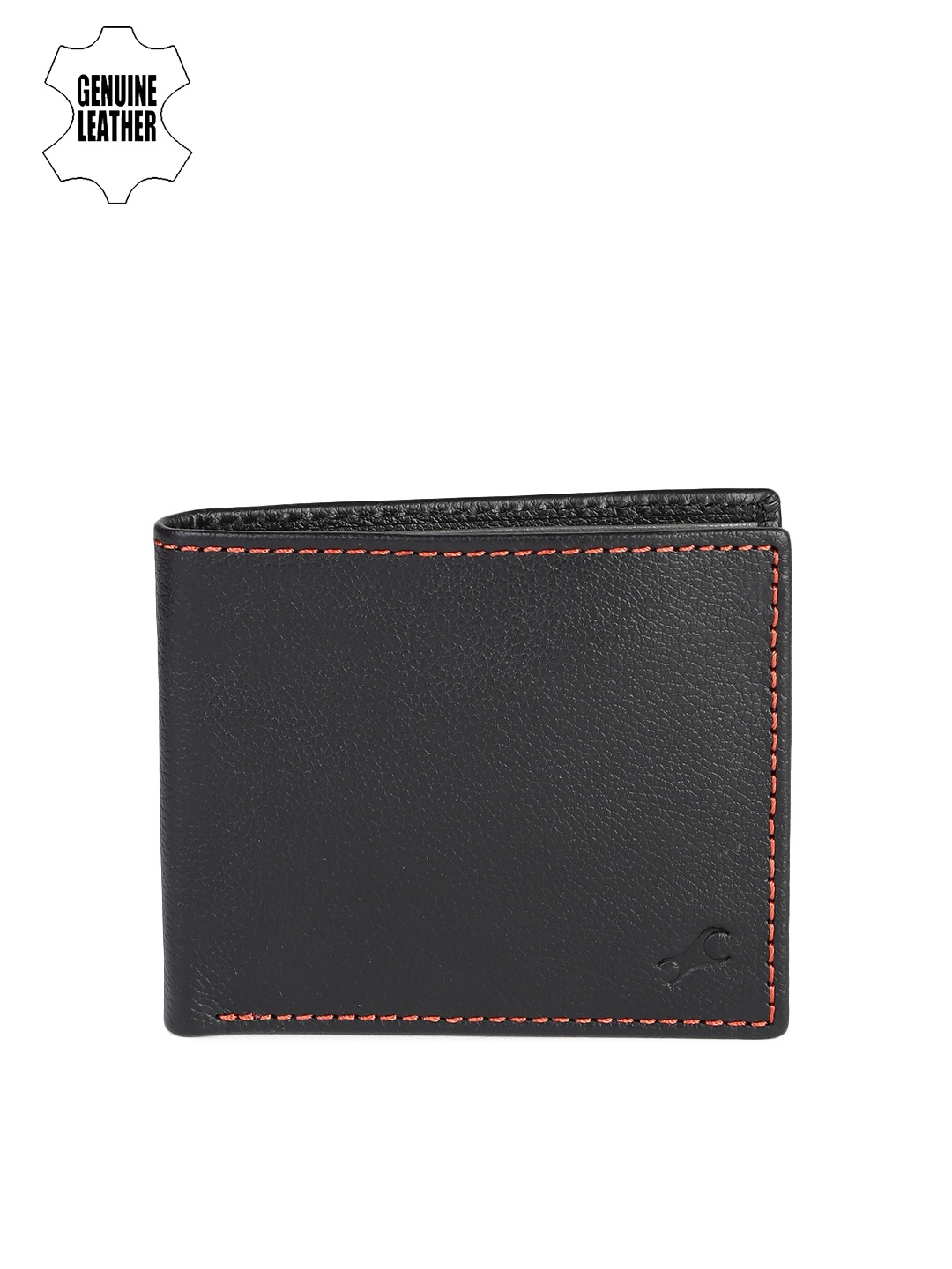 

Fastrack Men Black Genuine Leather Wallet