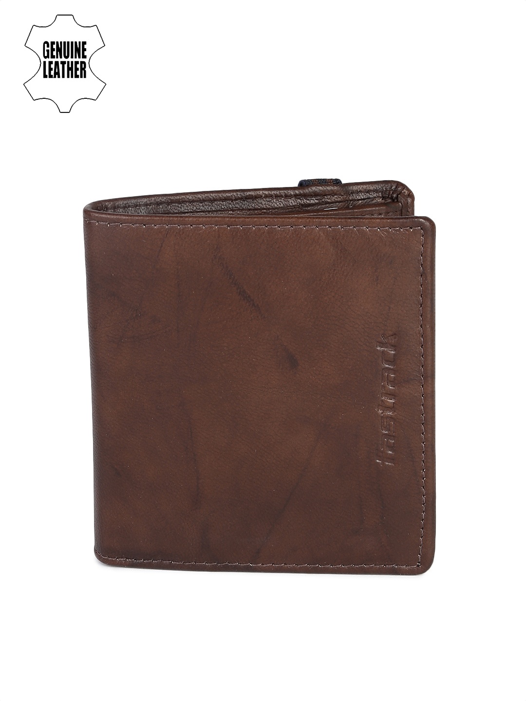 

Fastrack Men Brown Genuine Leather Wallet