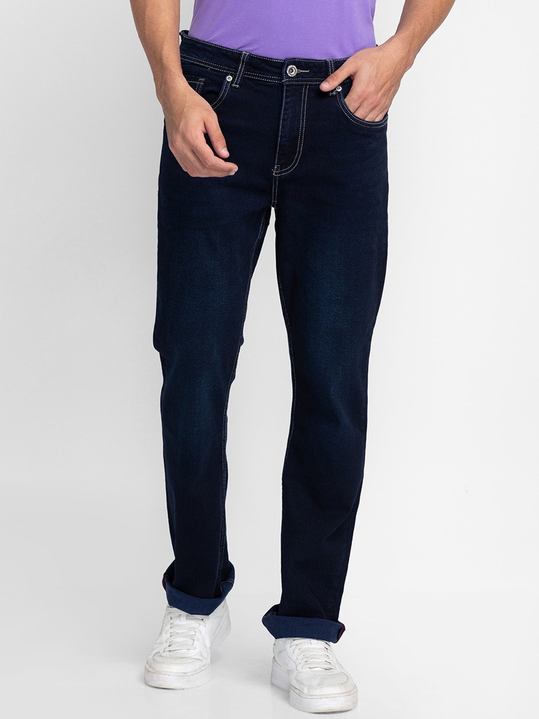 

Being Human Men Mid-Rise Jeans, Blue