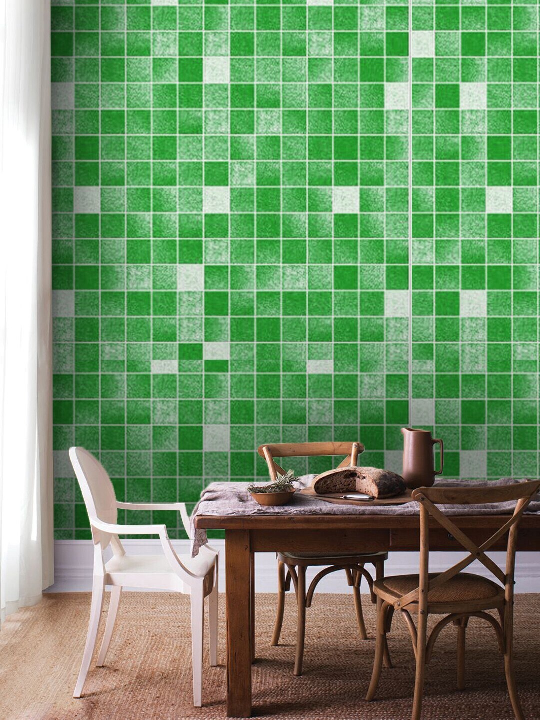 

Jaamso Royals Green Self Adhesive Waterproof Wall Sticker