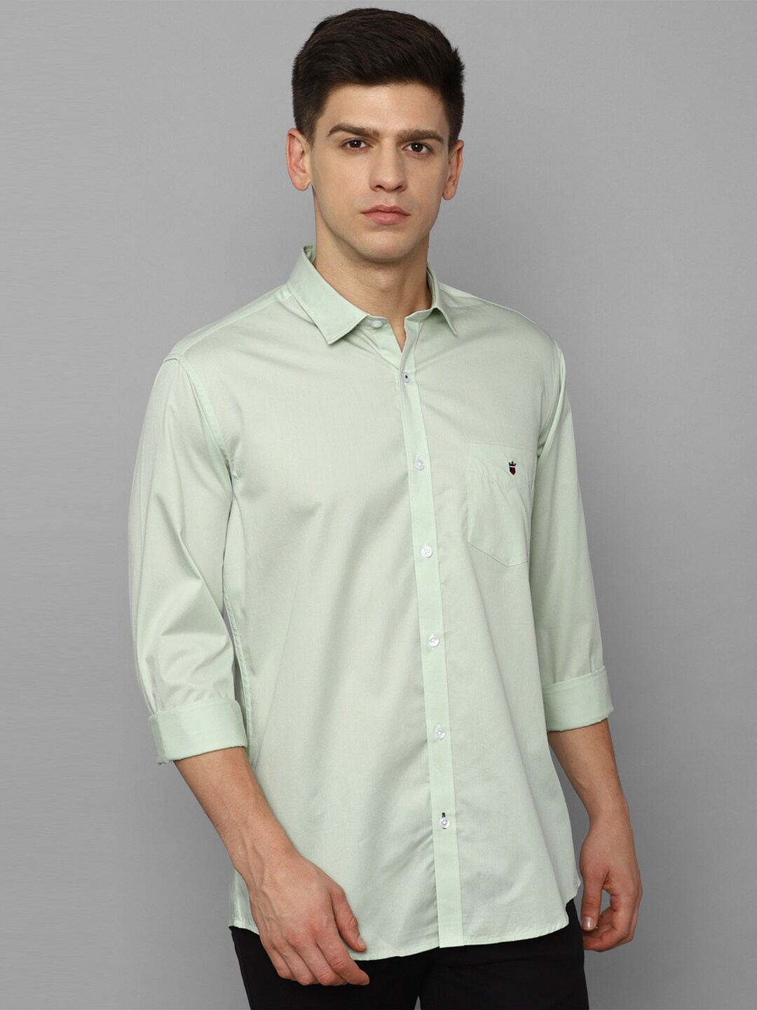 

Louis Philippe Sport Slim Fit Pure Cotton Casual Shirt, Green