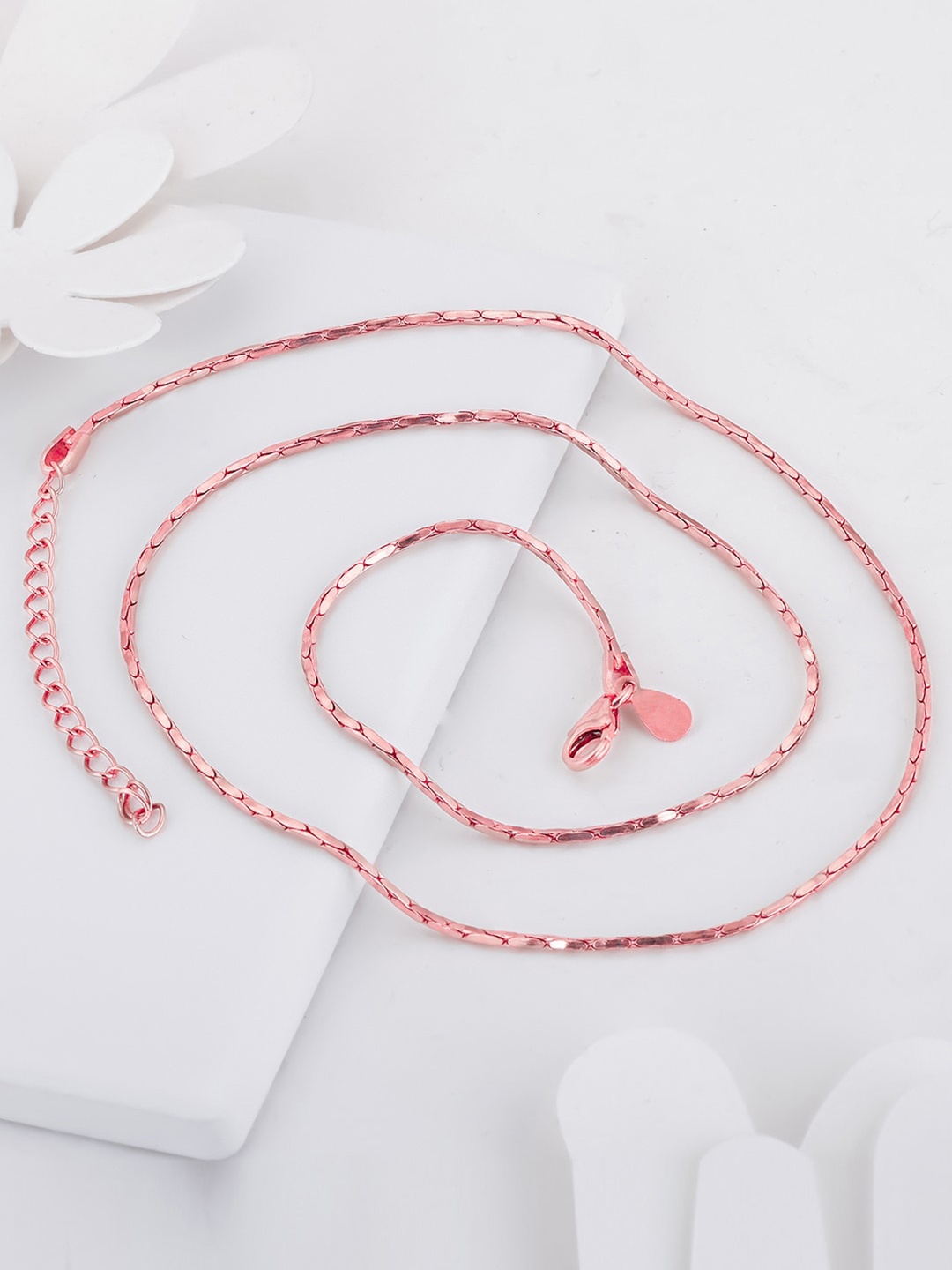 

GIVA 925 Sterling Silver Rose Gold-Plated Chain