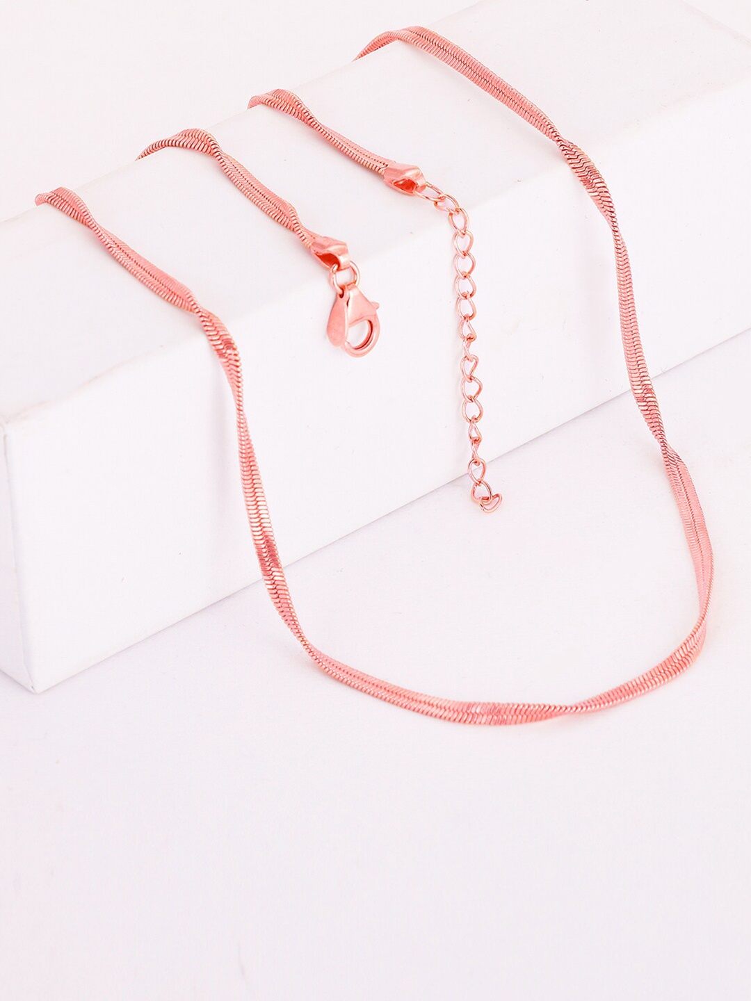 

GIVA 925 Sterling Silver Rose Gold-Plated Chain